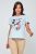 Camiseta Feminina Mickey Azul Claro