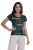 CAMISETA FLORAL VERDE