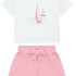 Rovi Kids – Conjunto Infantil Blusão com Calça Rosa