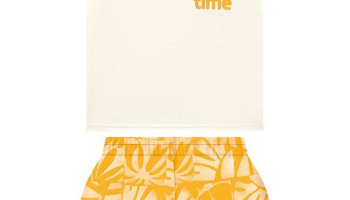 Carinhoso – Conjunto Off White Good Things Take Time