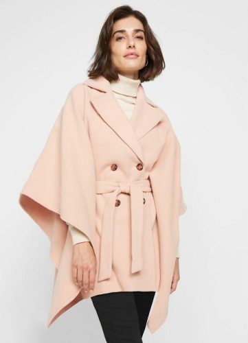 Casaco Rosa Claro em Malha Soft