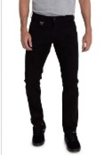 CALÇA SARJA SLIM ROCK & SODA PRETA