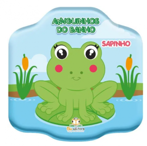 Livro De Banho Amiguinhos Do Banho: Sapinho