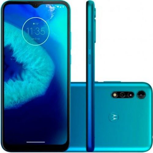 OPEN BOX Smartphone Motorola Moto G8 Power Lite 64GB XT2055-2 Desbloqueado Aqua