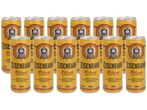 Cerveja Eisenbahn Pilsen 12 Unidades – 350ml