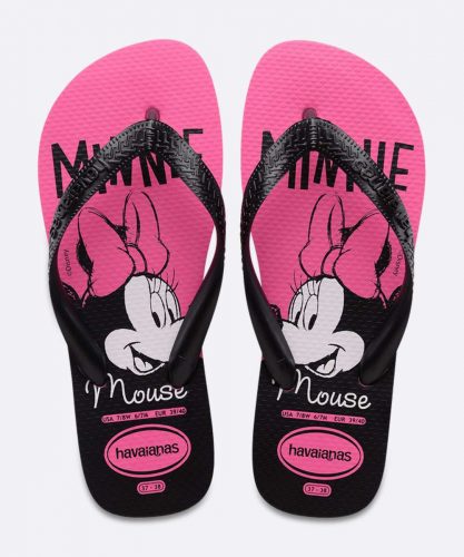 Chinelo Havaianas Feminino Minnie Disney