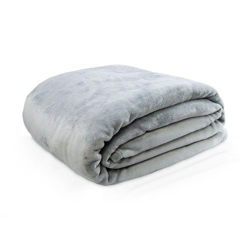 Cobertor Queen Velour Cinza – Camesa