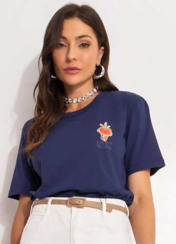 Colcci – Camiseta Azul