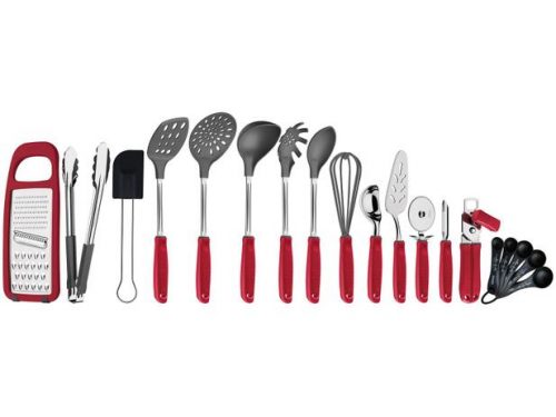 Conjunto de Utensílios Tramontina Inox Utilitá – 19 Peças