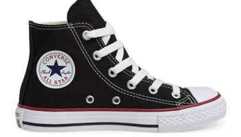 Converse – Tênis Converse All Star Chuck Taylor Hi Kids Preto