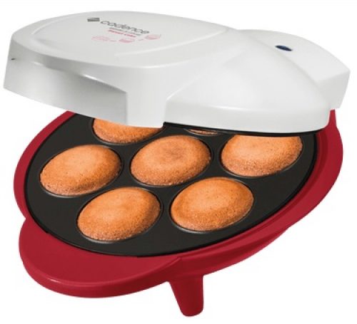 Maquina De Cupcake Cadence Sweet Cake Cup100 Branca Vermelha