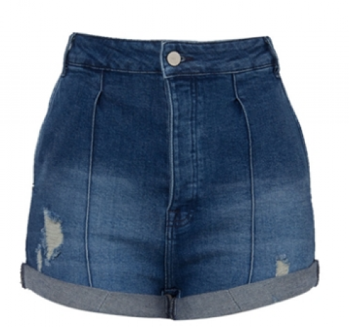 SHORTS ROSA CHÁ RAIZA FEMININO