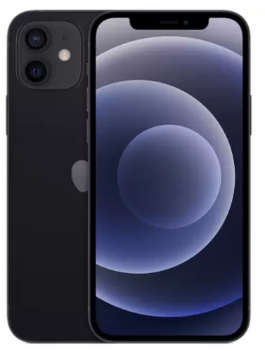 iPhone 12 Apple 128GB Preto Tela 6,1” – Câm. Dupla 12MP iOS
