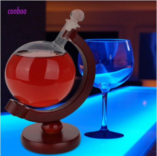 Globo De Vinho/Decanter Para Festa De Cristal/Dispensador De Álcool/Vidro