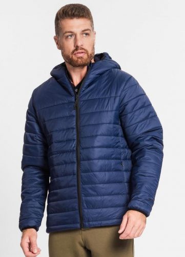 Diametro – Jaqueta com Capuz Microfibra Azul