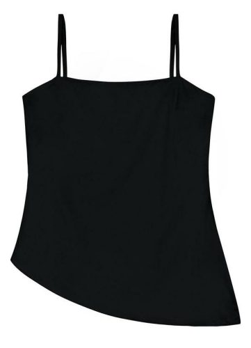 Enfim – Blusa Assimétrica em Viscose Preto