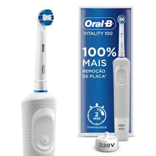 Escova de Dente Elétrica Oral-B Vitality Precision Clean 220V