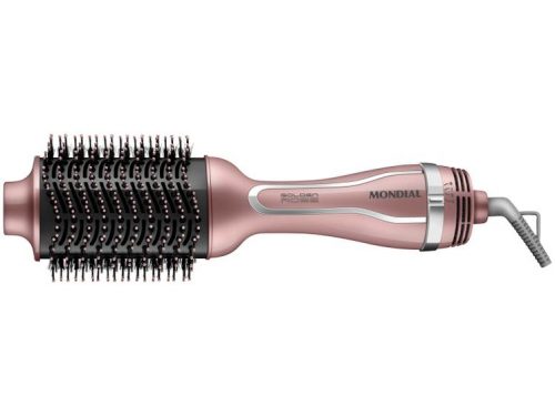 Escova Secadora Mondial ES-02-BI 1200W – 3 Níveis de Temperatura Tourmaline Íon