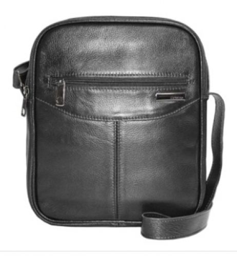 Pasta Turista Couro Basic Line TB20 Stradda Preto