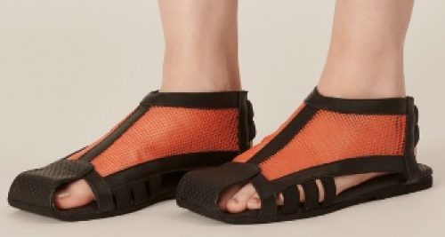 TÊNIS DE TELA YACAMIM LARANJA