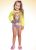 Fakini Kids – Cj.Blusa Manga Longa/Calcinha Praia Amarelo