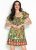 Farm – Vestido Curto Recanto das Onças Viscose Verde