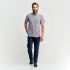 Blusinha t-shirt coração Bolsinho moda Blogueira