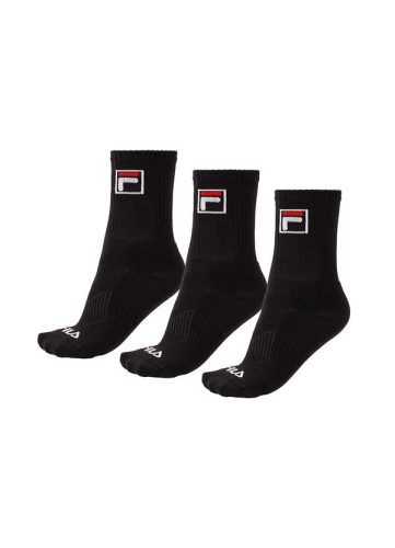 Fila – Tripack Unisex Cano Alto Fbox Preto