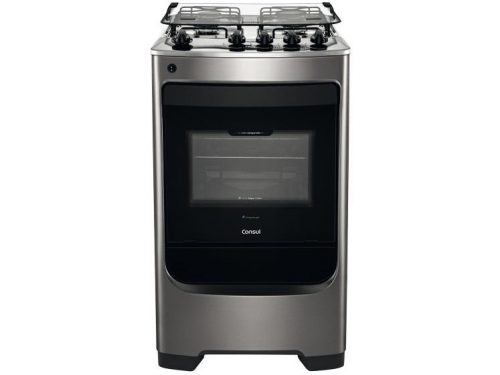 Fogão 4 Bocas Consul Inox CFO4NARUNA