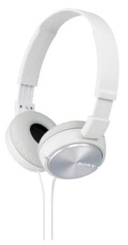 Fone de Ouvido Sony Headphone com Microfone integrado MDR – ZX310AP Branco – Fone de Ouvido Sony Headphone com Microfone integrado MDR-ZX310AP Branco