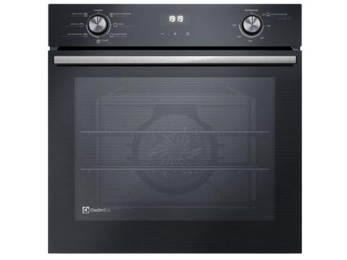 Forno Elétrico de Embutir Electrolux de Convecção – com Dourador 80L Preto OE8EH