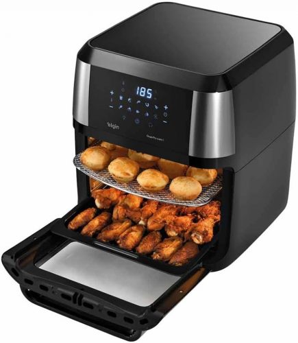 Fritadeira Forno Oven Fry 4 em 1 Elgin 12 Litros 110V – Assa, Frita sem óleo, Desidrata e Reaquece Airfryer