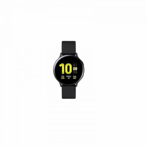 Galaxy Watch Active2 LTE 44mm Acabamento Alumínio Pulseira de Silicone Preto