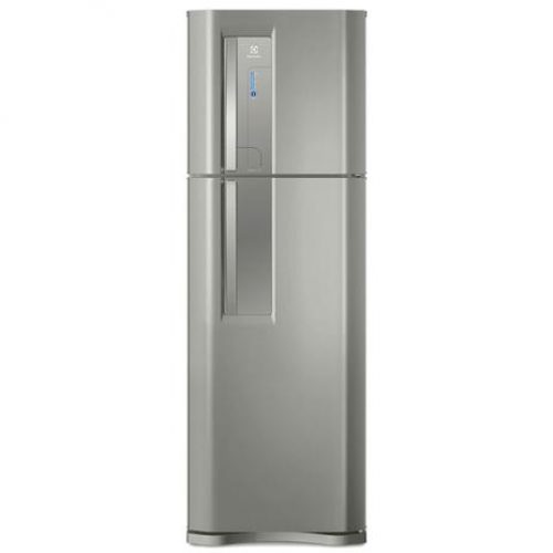 Geladeira/Refrigerador Top Freezer cor Inox 382L Electrolux (TF42S)