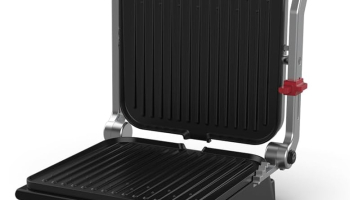 Grill Elétrico Multiuso Inox Oster 2 em 1-220V