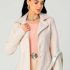 Gris – Saia Feminina Midi em Linho Elegante Laranja