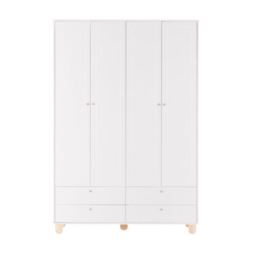 GUARDA-ROUPA INFANTIL 4 PORTAS/4 GAVETAS SWEET