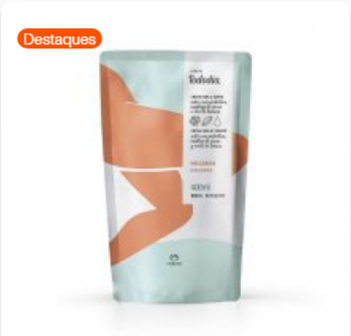 Refil creme desodorante nutritivo corporal tododia macadâmia