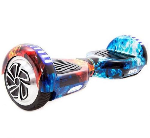 Hoverboard Skate Elétrico 6.5 Fogo e Gelo Led Bluetooth – Brinovar