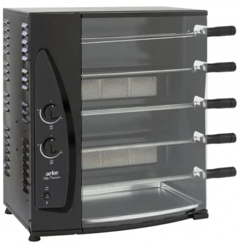 Churrasqueira à Gás GLP Arke Vitta Premium – com 5 Espetos