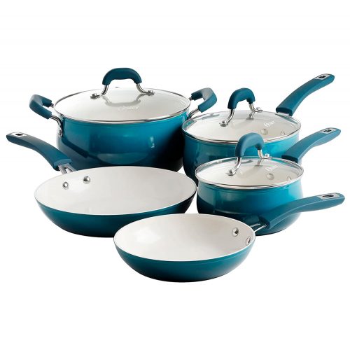 Jogo Panelas Corbett 5 Peças Azul Petróleo – Oster