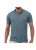 John Pull – Camiseta Masculina Polo John Pull Manga Curta Moda Casual Azul