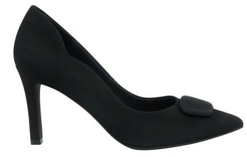 Scarpin preto salto alto