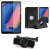 Kit Suporte Tablet Carro Galaxy Tab A S Pen 8.0′ P205/P200 + Película Vidro +Capa Girat – Armyshield