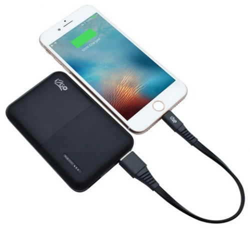 Carregador Portátil Power Bank I2GBAT007 5000mAh 2 Saídas USB – I2GO Plus Preto