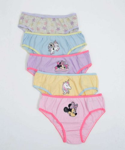 Kit 5 Calcinhas Infantil Minnie Disney Tam 2 a 10