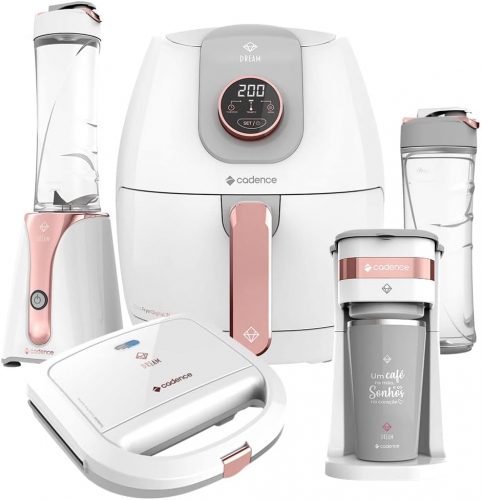 Kit Cadence Dream Rosé Gold Completo – 220V