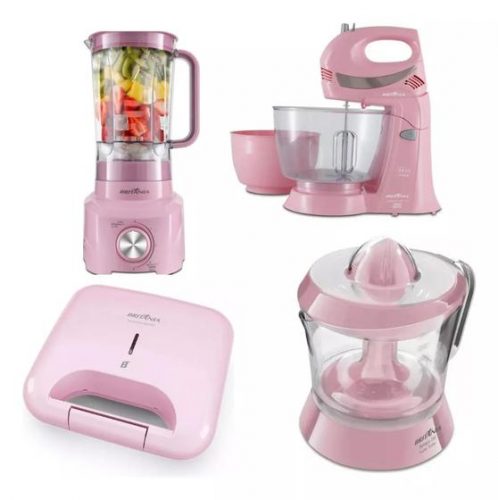 Kit Conjunto Cozinha 4 Em 1 Britânia Bkt4rs 110v/127V