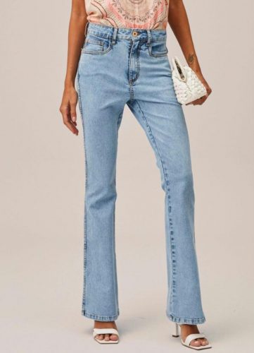 Lança Perfume – Calça Jeans Boot Cut Super HighAzul