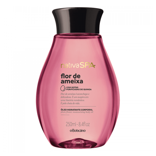 Óleo Hidratante Desodorante Corporal Nativa SPA Flor de Ameixa 250ml